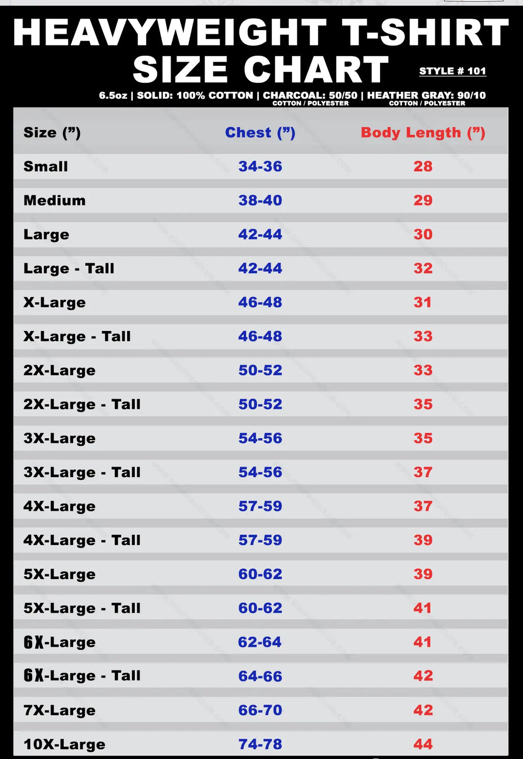 Men's Heavyweight Cotton Short Sleeve Crew Neck T-Shirt