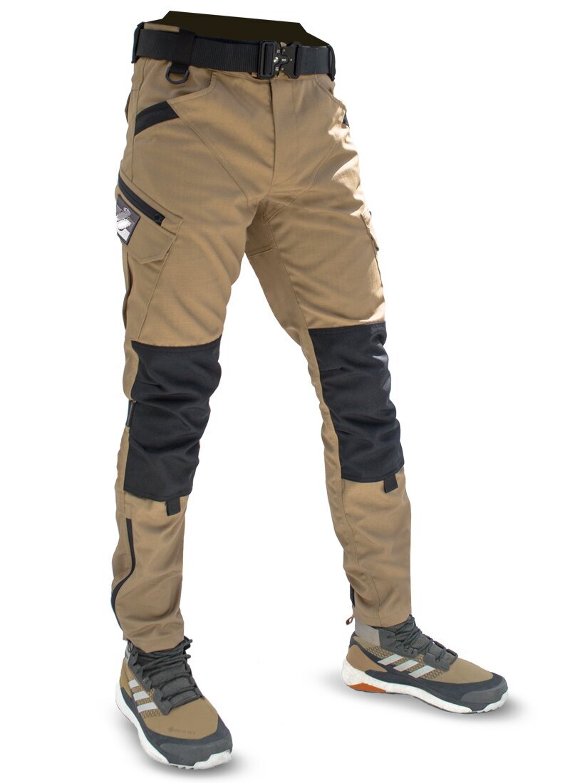 Men's Casual Multi Pockets Tactical Outdoor Pants, Men's Work Pants For Hiking Outdoor