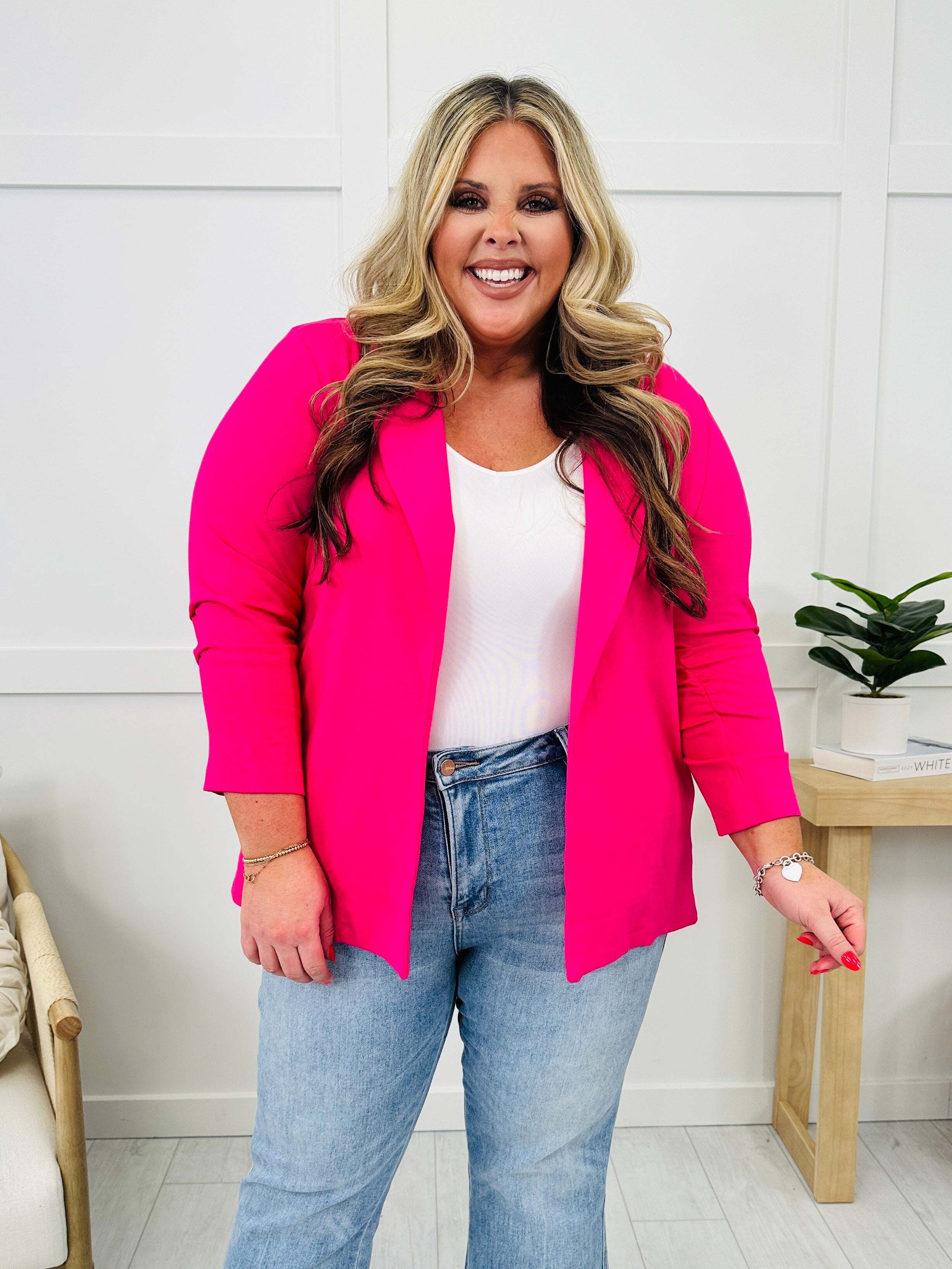 🔥2025 Hot Sale🔥 Boss Lady Magic Blazer- Multiple Colors!