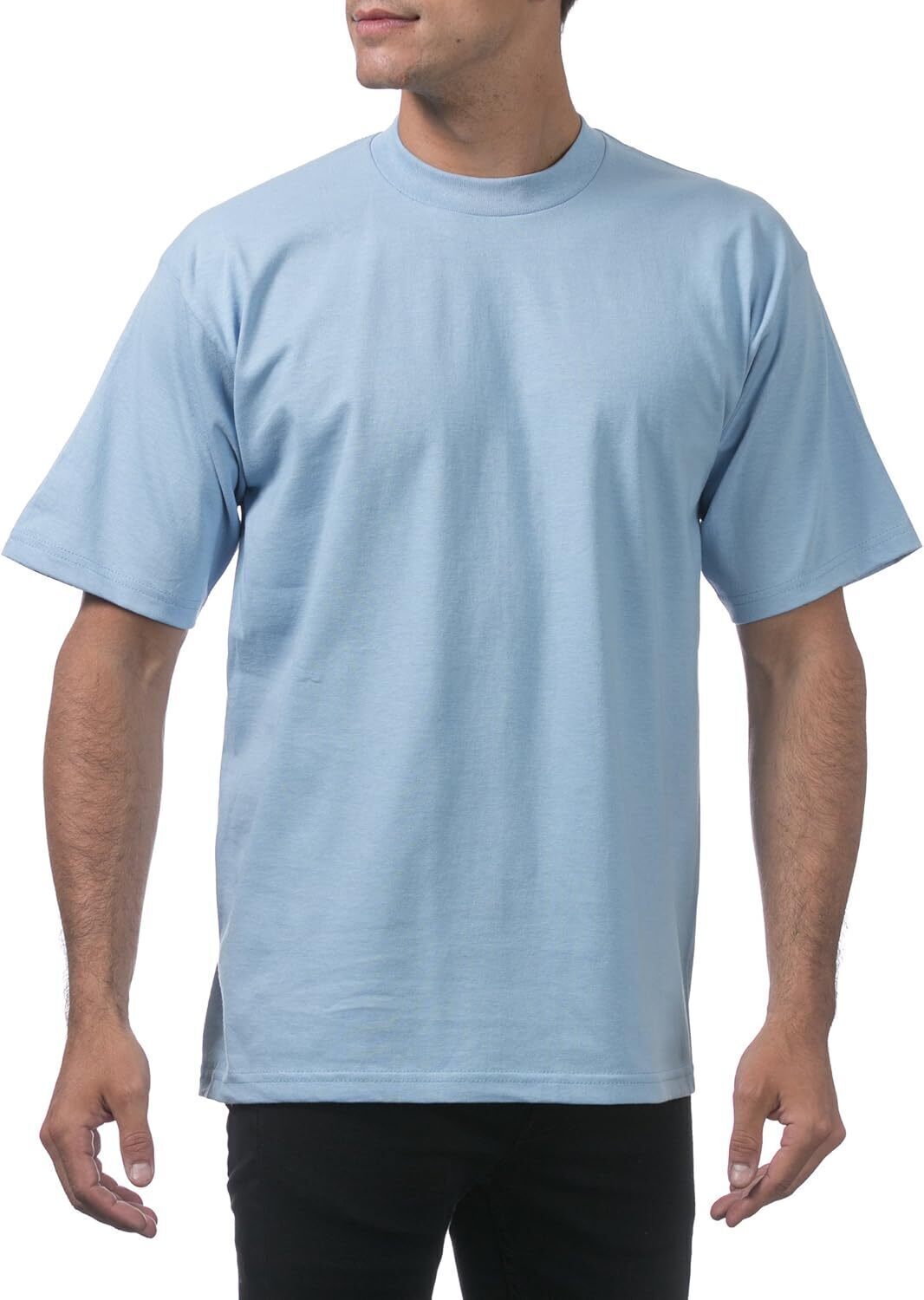 Men's Heavyweight Cotton Short Sleeve Crew Neck T-Shirt