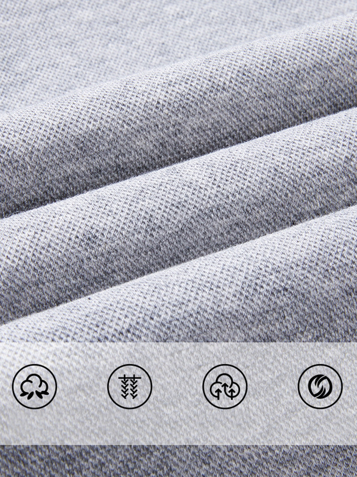 Men's Solid Color Comfortable Cotton Casual Daily Raglan Short-sleeved Polo Shirt