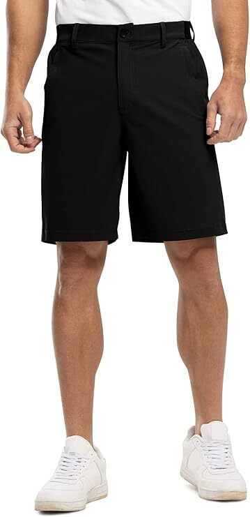 Men's Golf Work Shorts Stretch Waistband Dry Fit