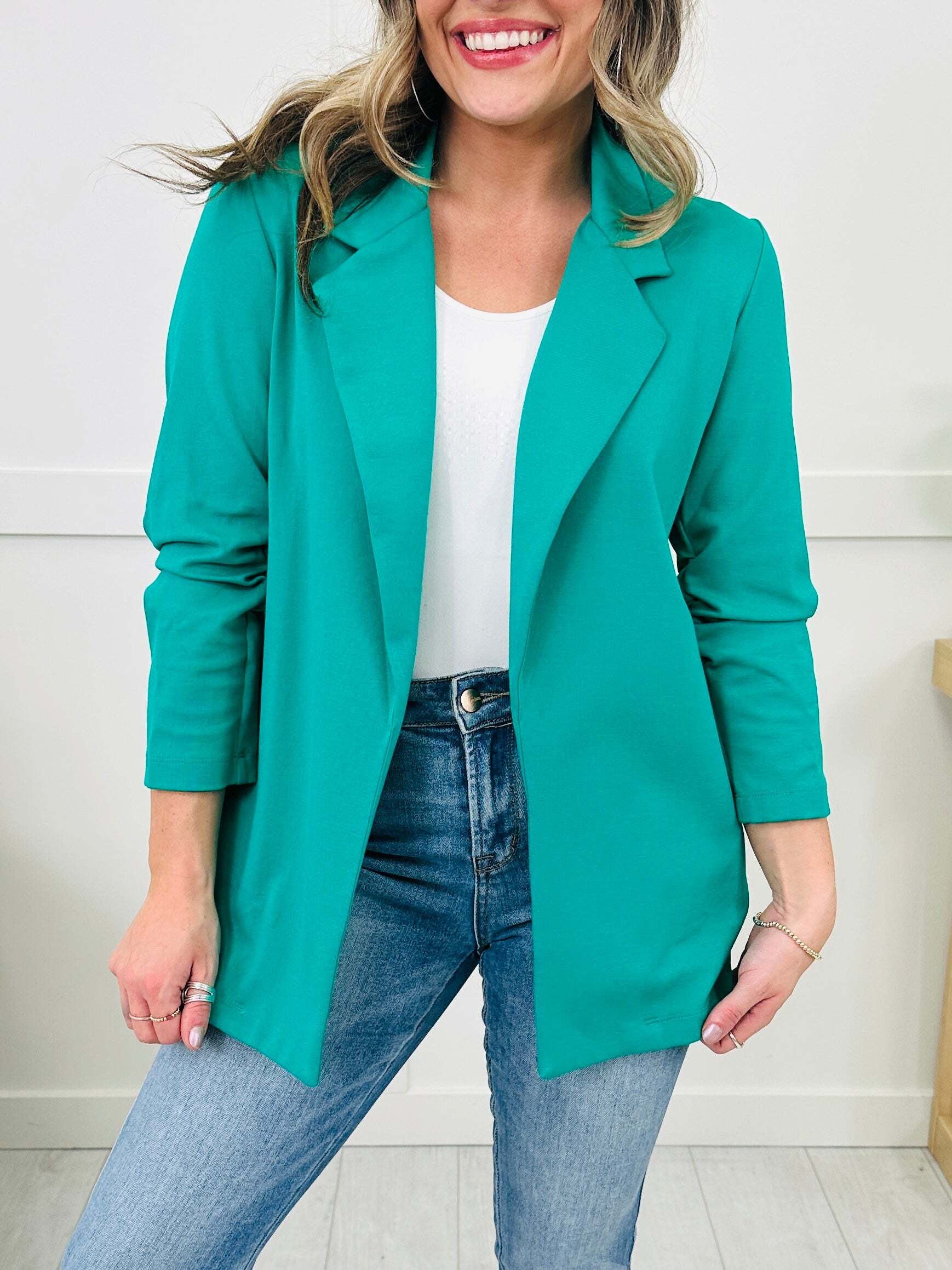 🔥2025 Hot Sale🔥 Boss Lady Magic Blazer- Multiple Colors!