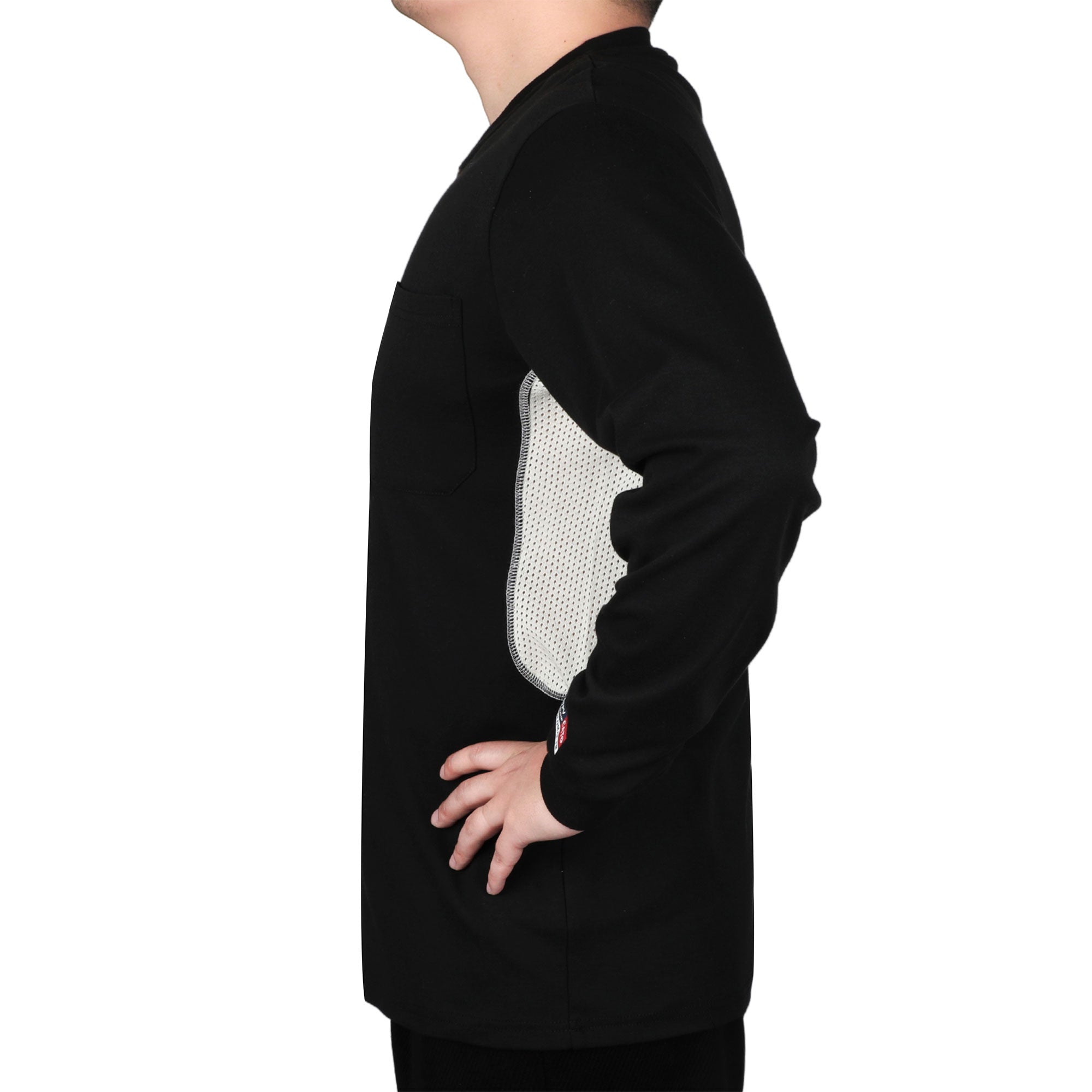 Buttonless/Button Pullover T-Shirts/Breathable Vented Design