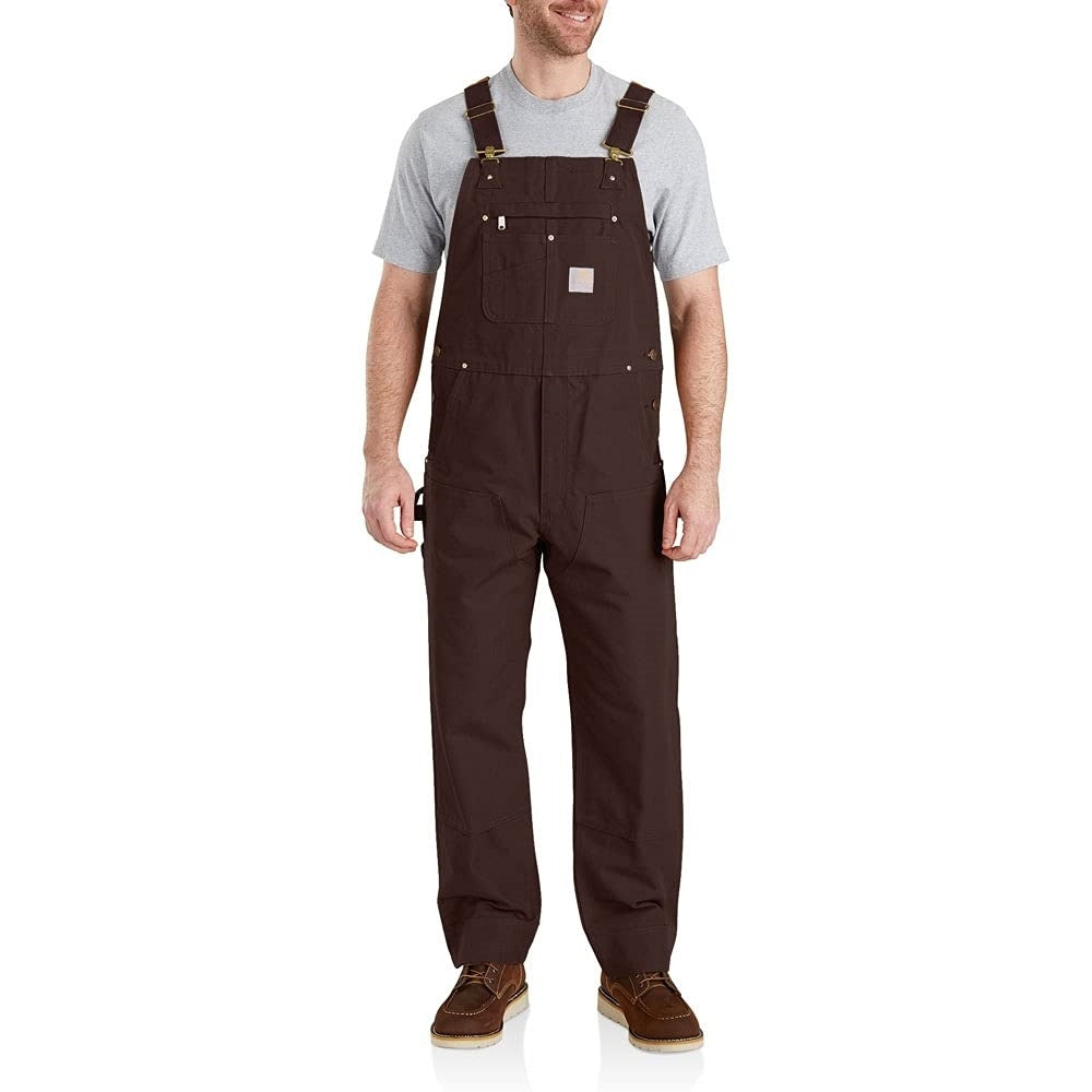 🔥Last Day Promotion!Men's Denim Bib Overalls, Workwear with Adjustable Straps and Convenient Tool Pockets