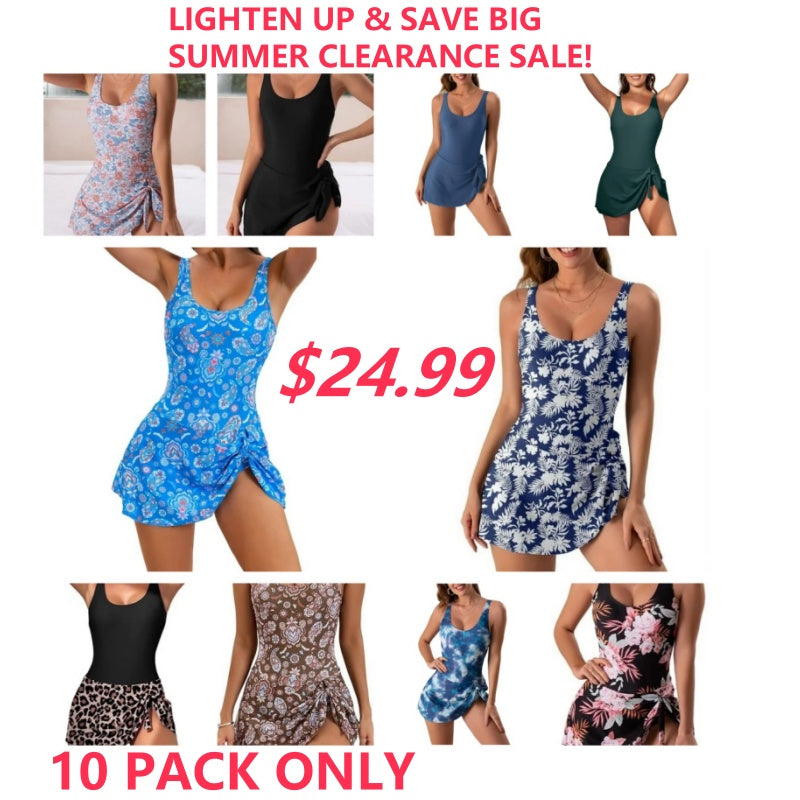 One Piece Swimdress Swimsuits For Women
