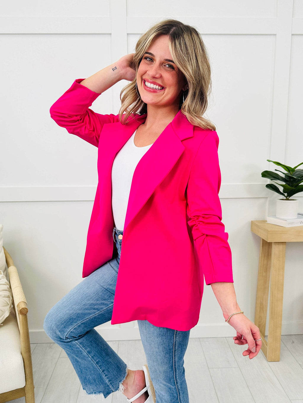 🔥2025 Hot Sale🔥 Boss Lady Magic Blazer- Multiple Colors!