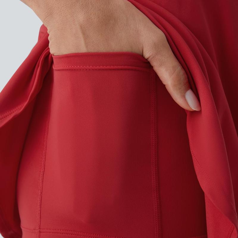 Softlyzero Airy Backless Twisted Cool Touch Dance Active Dress-Easy Peezy Edition