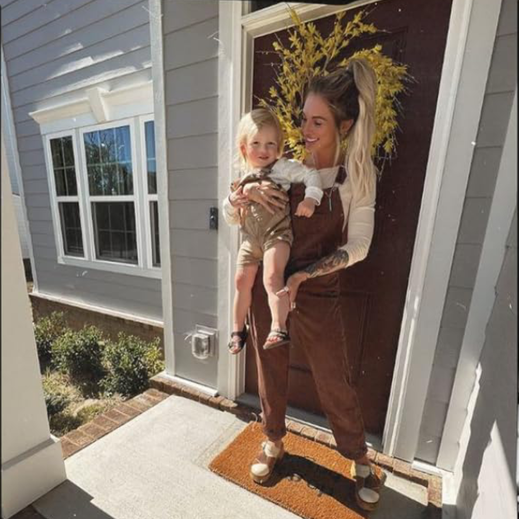 🍂 Women's Corduroy Overalls – Baggy Bib Jumpsuit with Pockets