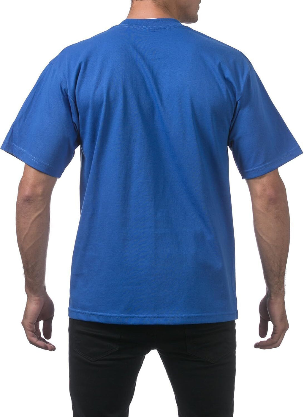 Men's Heavyweight Cotton Short Sleeve Crew Neck T-Shirt