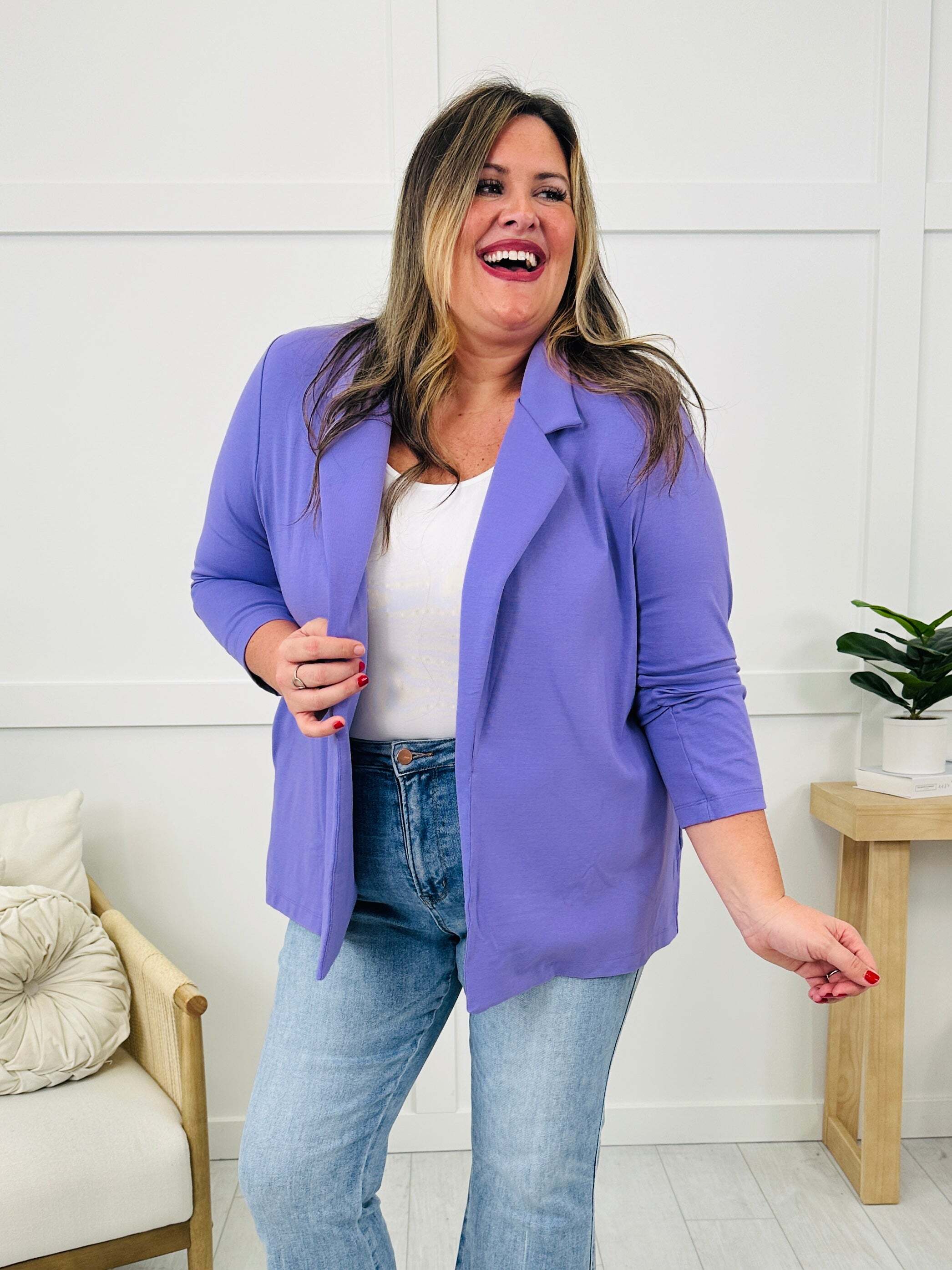 🔥2025 Hot Sale🔥 Boss Lady Magic Blazer- Multiple Colors!