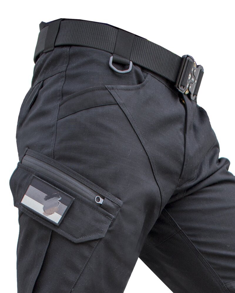 Men's Casual Multi Pockets Tactical Outdoor Pants, Men's Work Pants For Hiking Outdoor