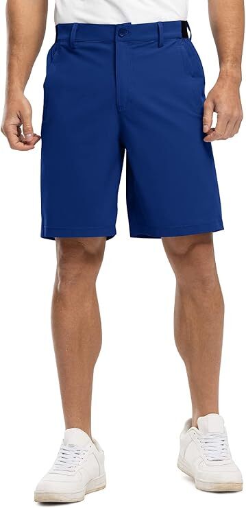 Men's Golf Work Shorts Stretch Waistband Dry Fit