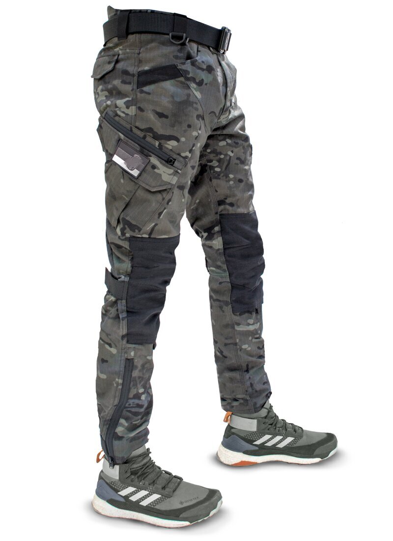 Men's Casual Multi Pockets Tactical Outdoor Pants, Men's Work Pants For Hiking Outdoor
