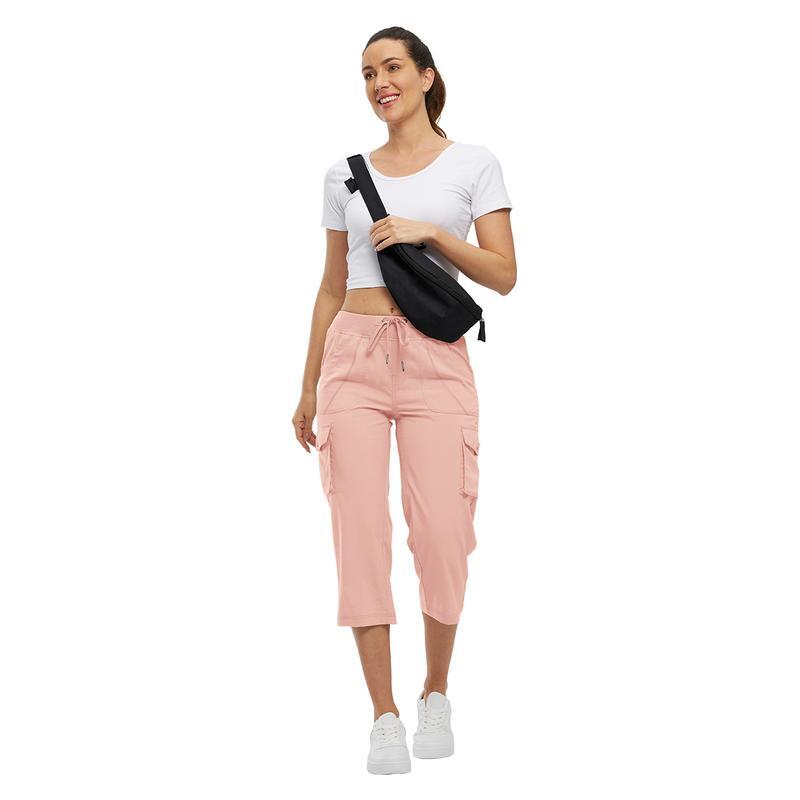 ⚡FINAL SALE⚡-Multi-Pocket Capri Cargo Pants