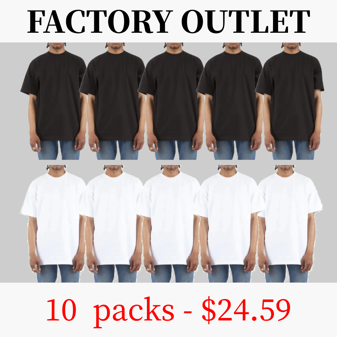 🔥[FACTORY OUTLET]🔥Men's Max Heavyweight T-Shirts Casual Plain Classic Heavy Cotton Tee Regular(S to 10XL)