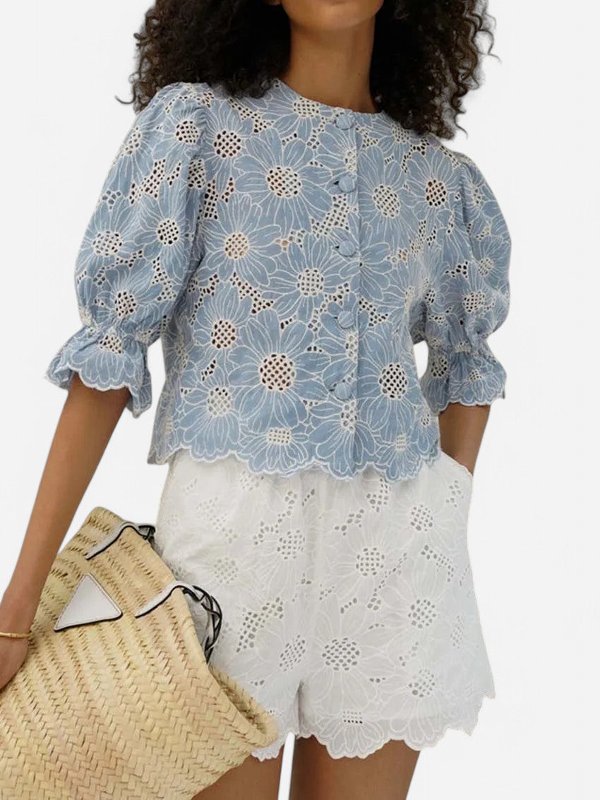 Luna - Blusa Floreale