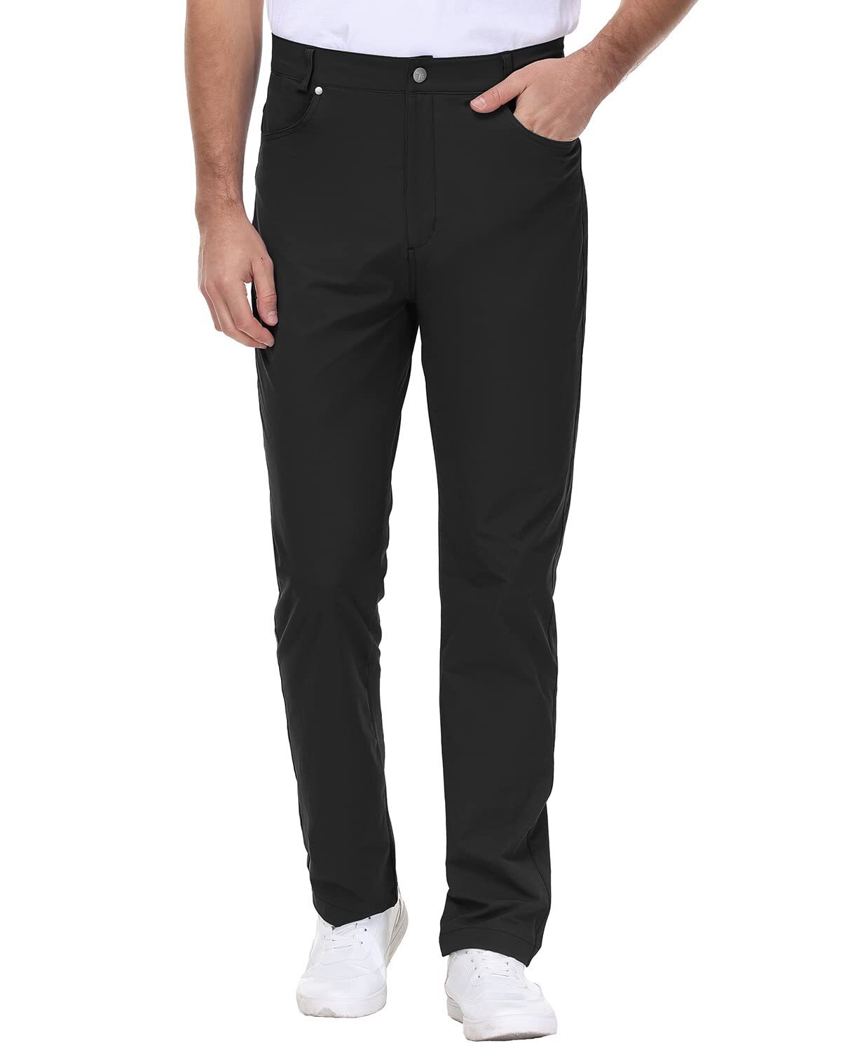 🔥PROMOTION LAST DAY🔥Men's Stretch Golf Pants Lightweight Quick Dry Work Casual Dress Pants 6 Pack