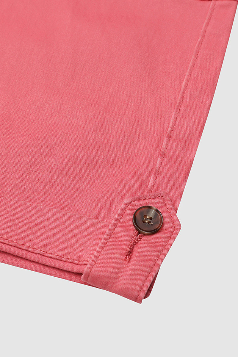 🔥Roll Tab Hem Multi Pocket Capri Mid Waist Cargo Pants🔥