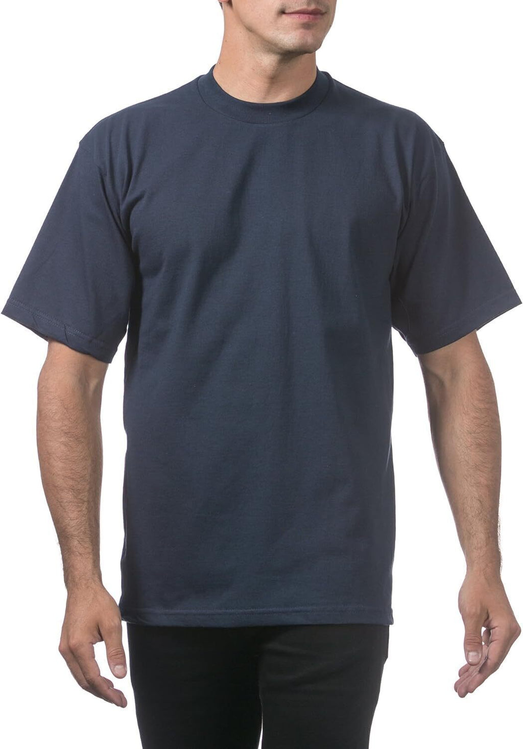 Men's Heavyweight Cotton Short Sleeve Crew Neck T-Shirt