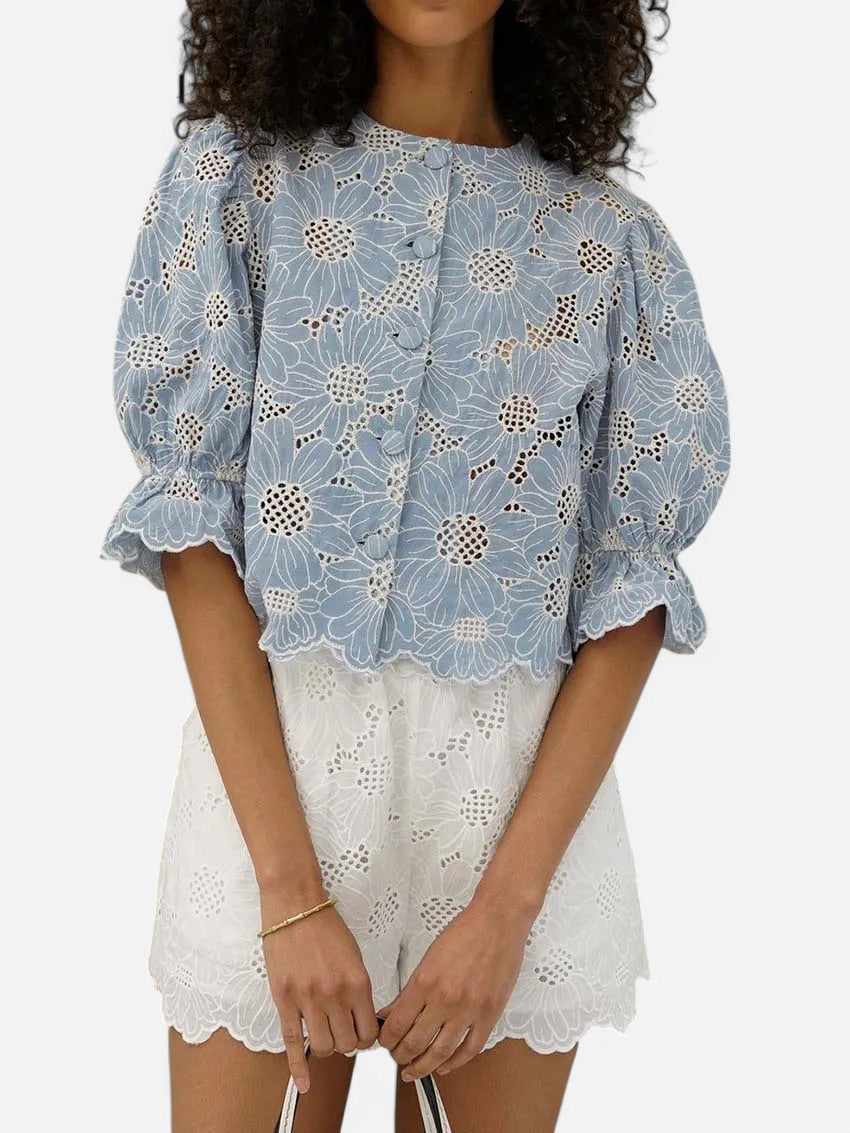 Luna - Blusa Floreale