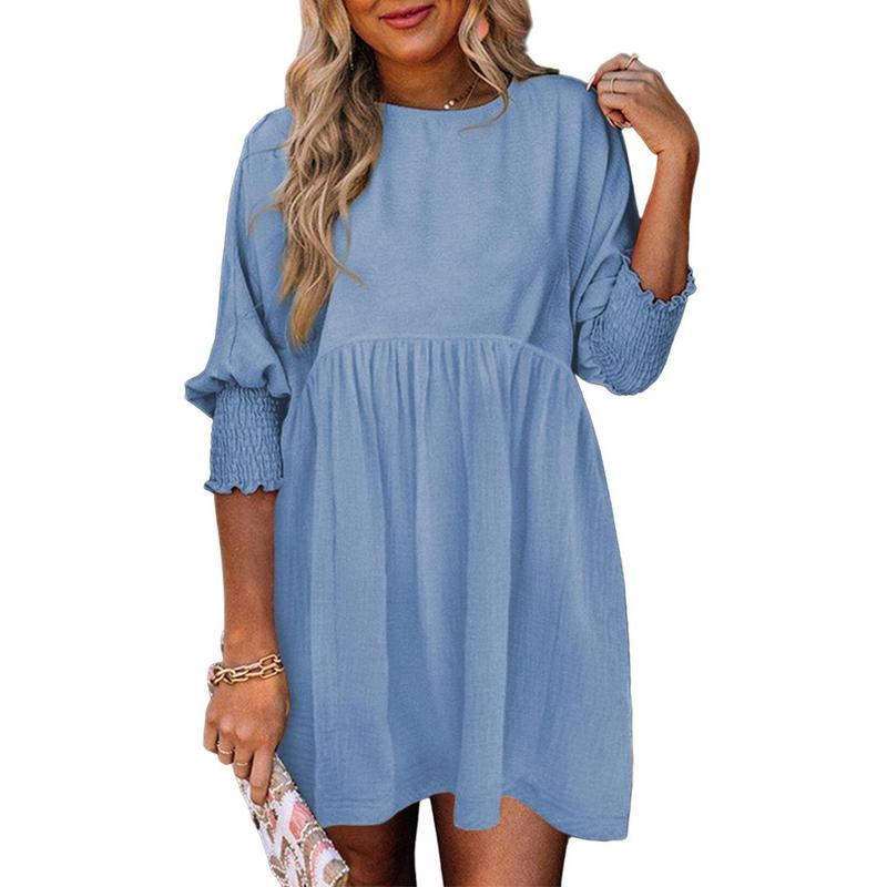 Women's Black Summer Tunic Dress
