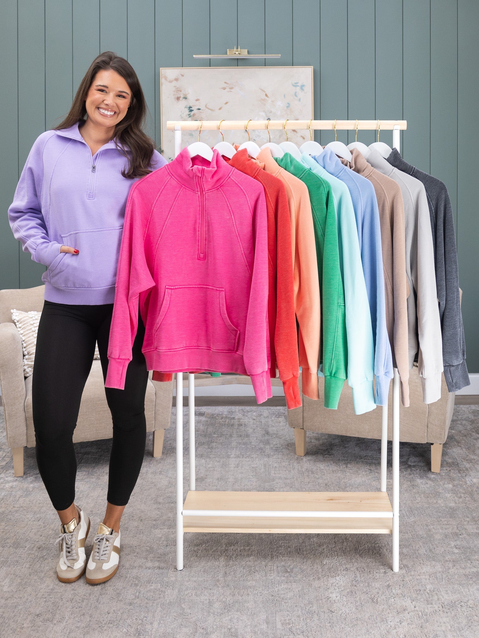 💝Last day promotion! Lived In Funnel Neck Pullover | S - 3XL