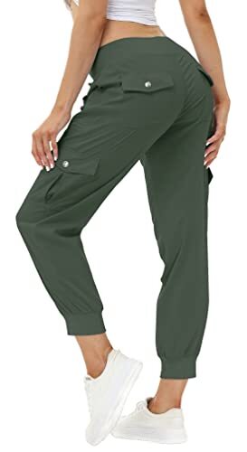 💝Last Day Sale⚡Women's Lightweight Quick Dry Casual Travel Hiking Jumpsuit with Elastic Waistband and Button Pockets