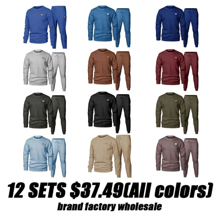 Men's 2 Piece Sweatsuits Outfits Casual