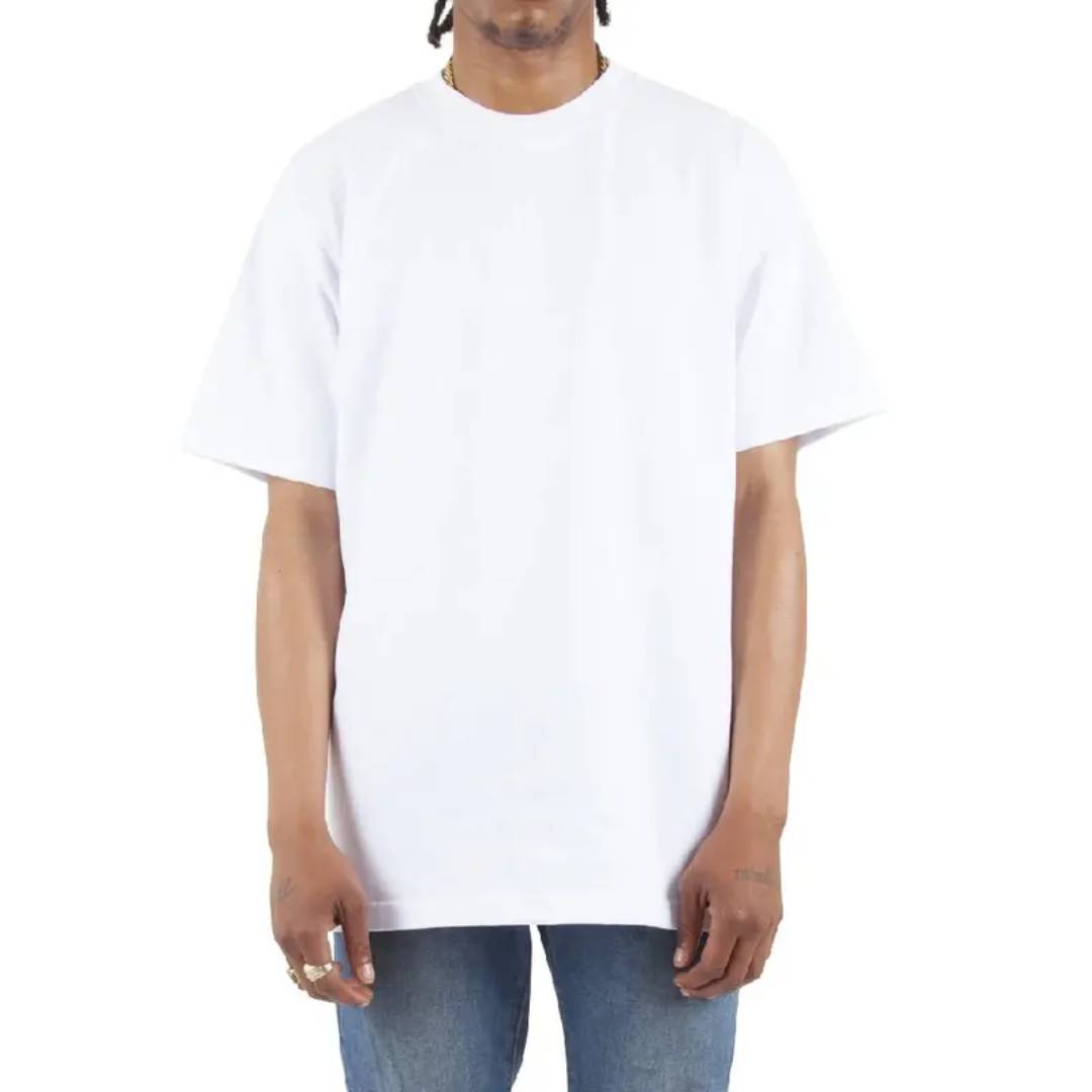 🔥Men's Max Heavyweight T-Shirts Casual Plain Classic Heavy Cotton Tee Regular(S to 10XL)