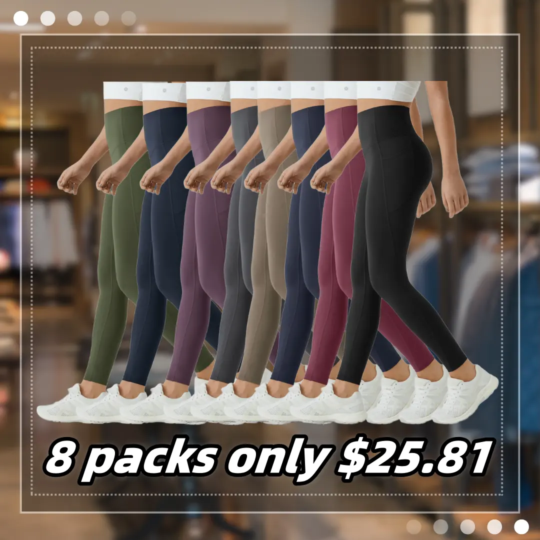 💝Last day promotion!—High Waisted Butt Lifting Tummy Control Side Pocket Shaping Workout UltraSculpt Leggings