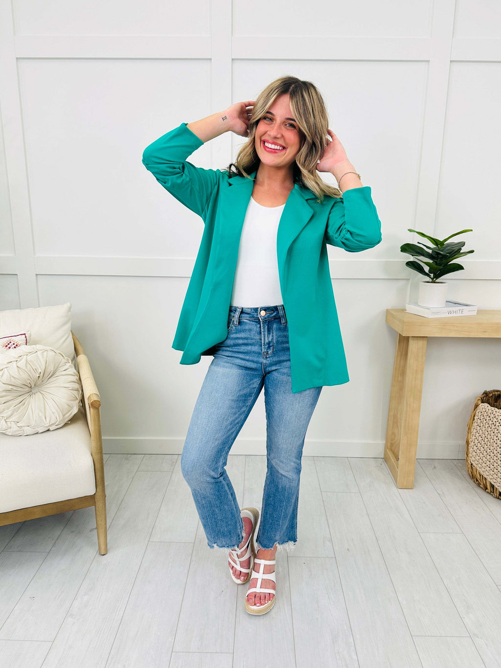 🔥2025 Hot Sale Boss Lady Magic Blazer- Multiple Colors!