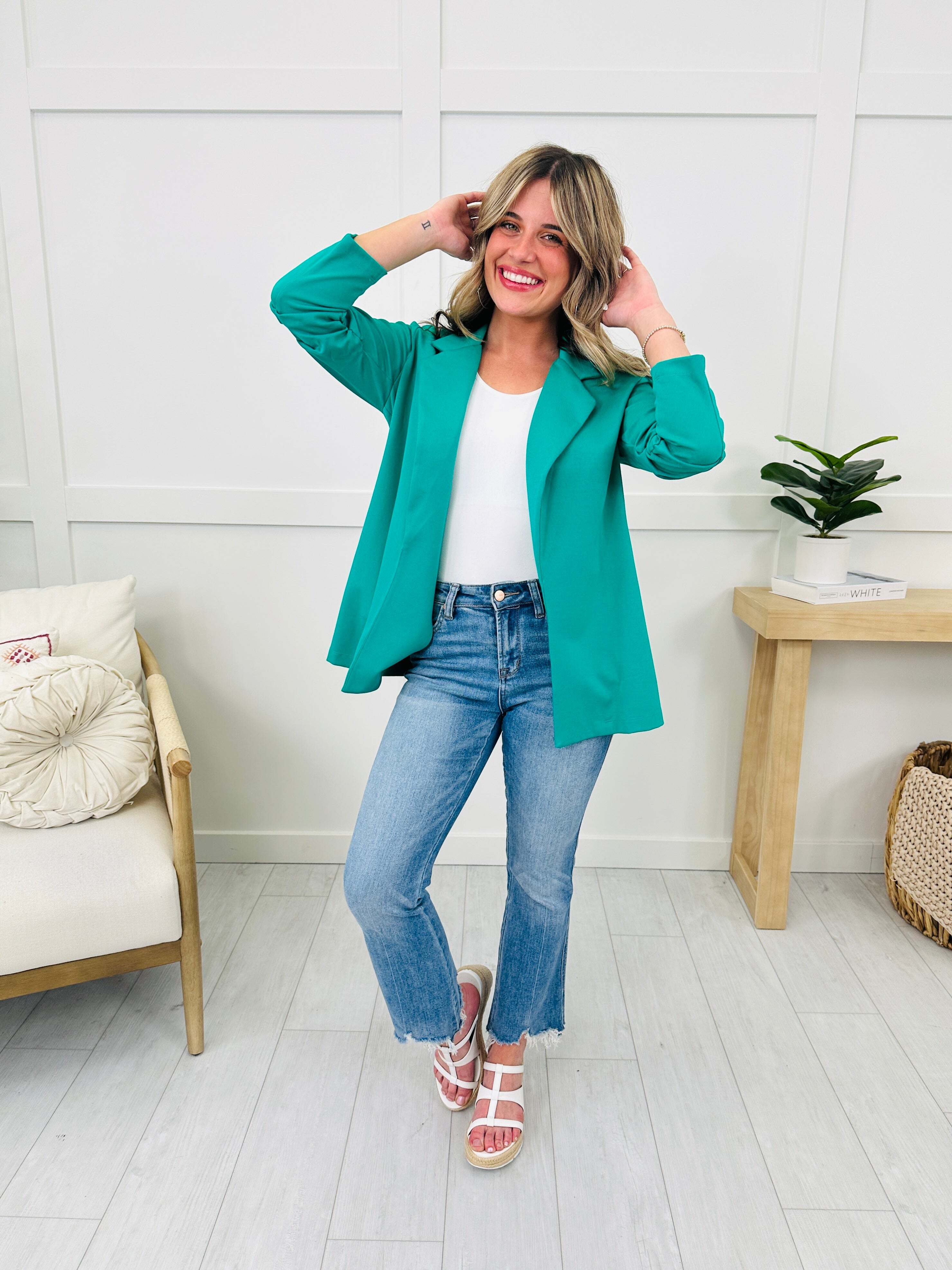 🔥2025 Hot Sale Boss Lady Magic Blazer- Multiple Colors!