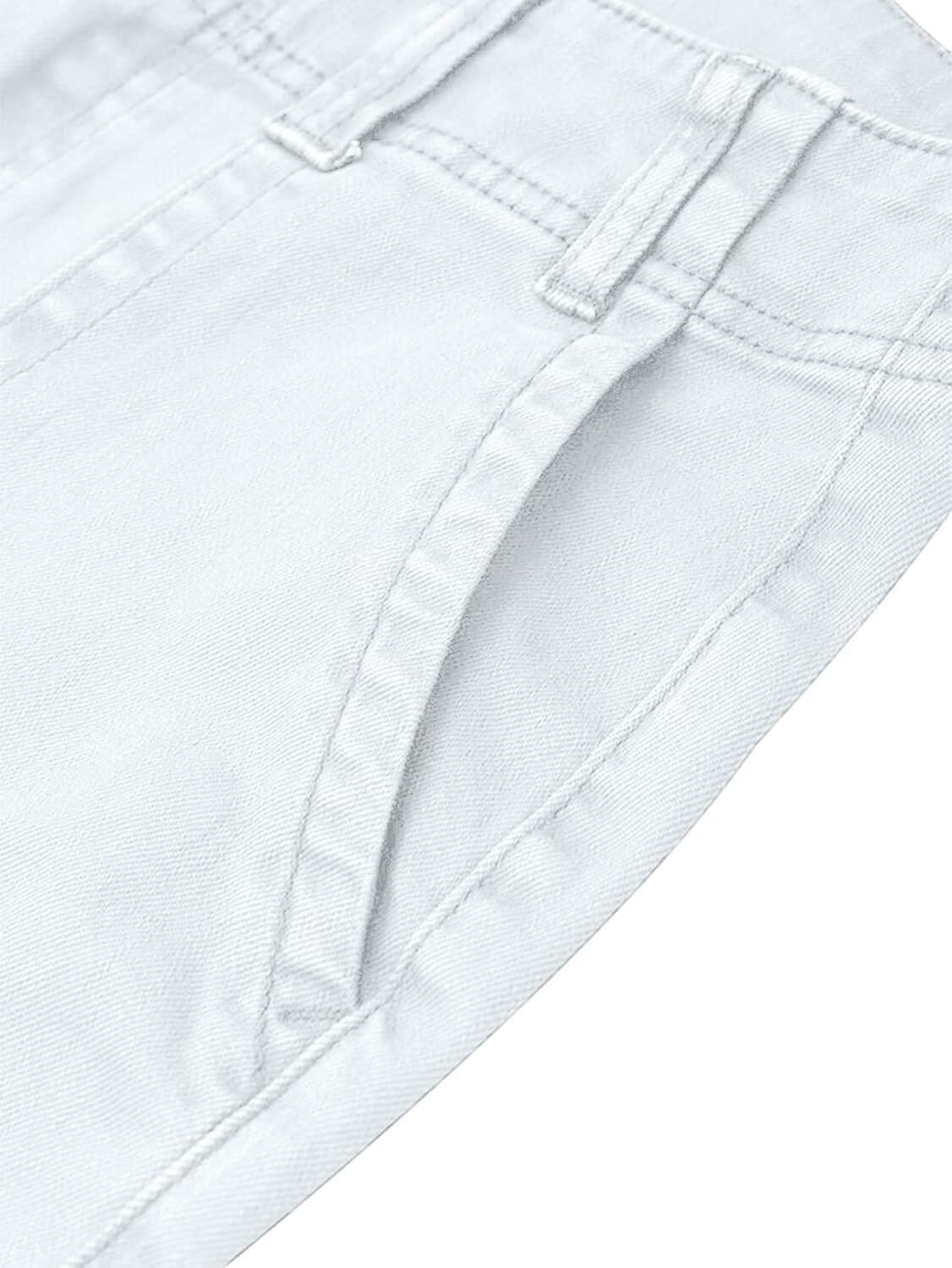 ⚡FINAL SALE⚡- Double Button Mid Waist Straight Leg Pants