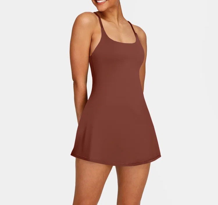 🔥Flash Sale⚡ Softlyzero Plush Backless Active Dress-Easy Peezy