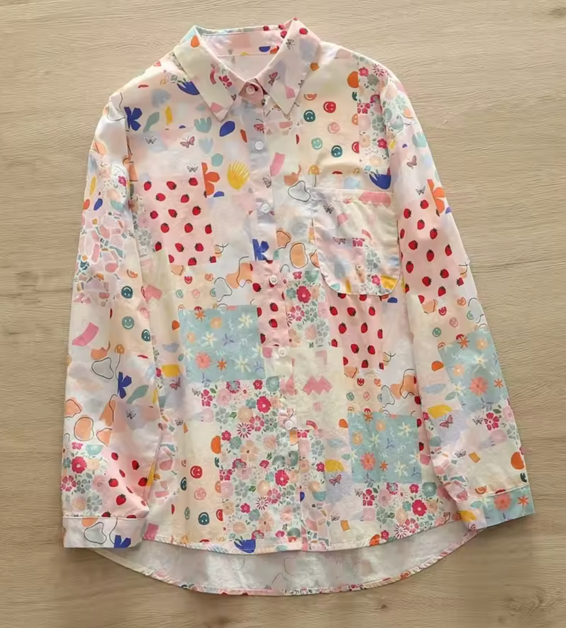 Tersa - Camicia di Cotone Gioiosa