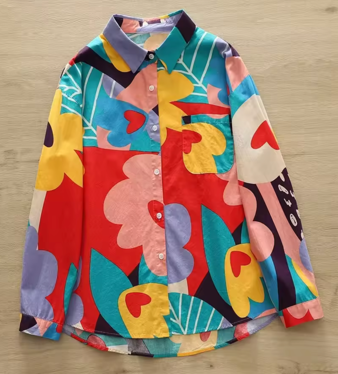 Tersa - Camicia di Cotone Gioiosa