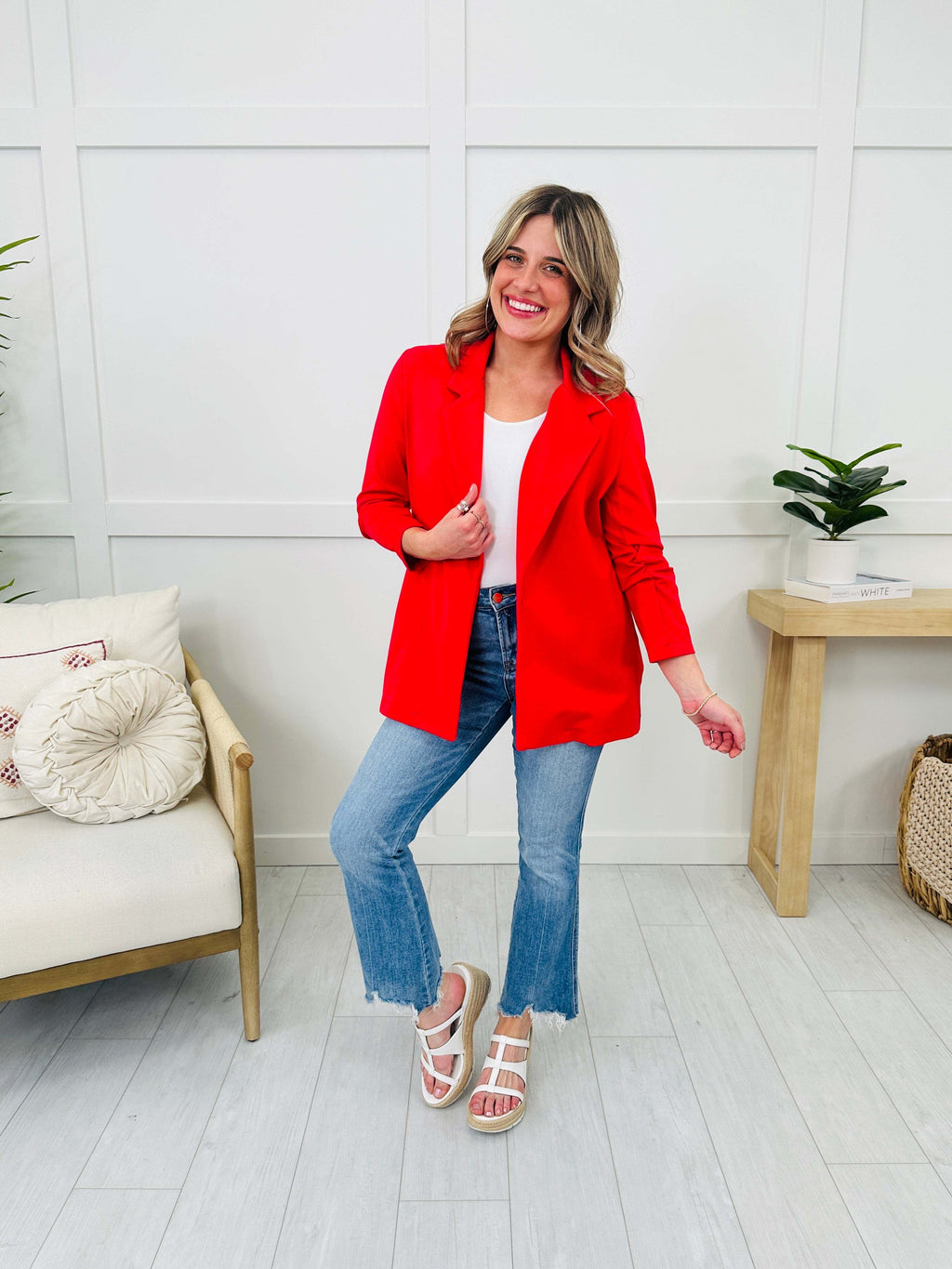 🔥2025 Hot Sale Boss Lady Magic Blazer- Multiple Colors!