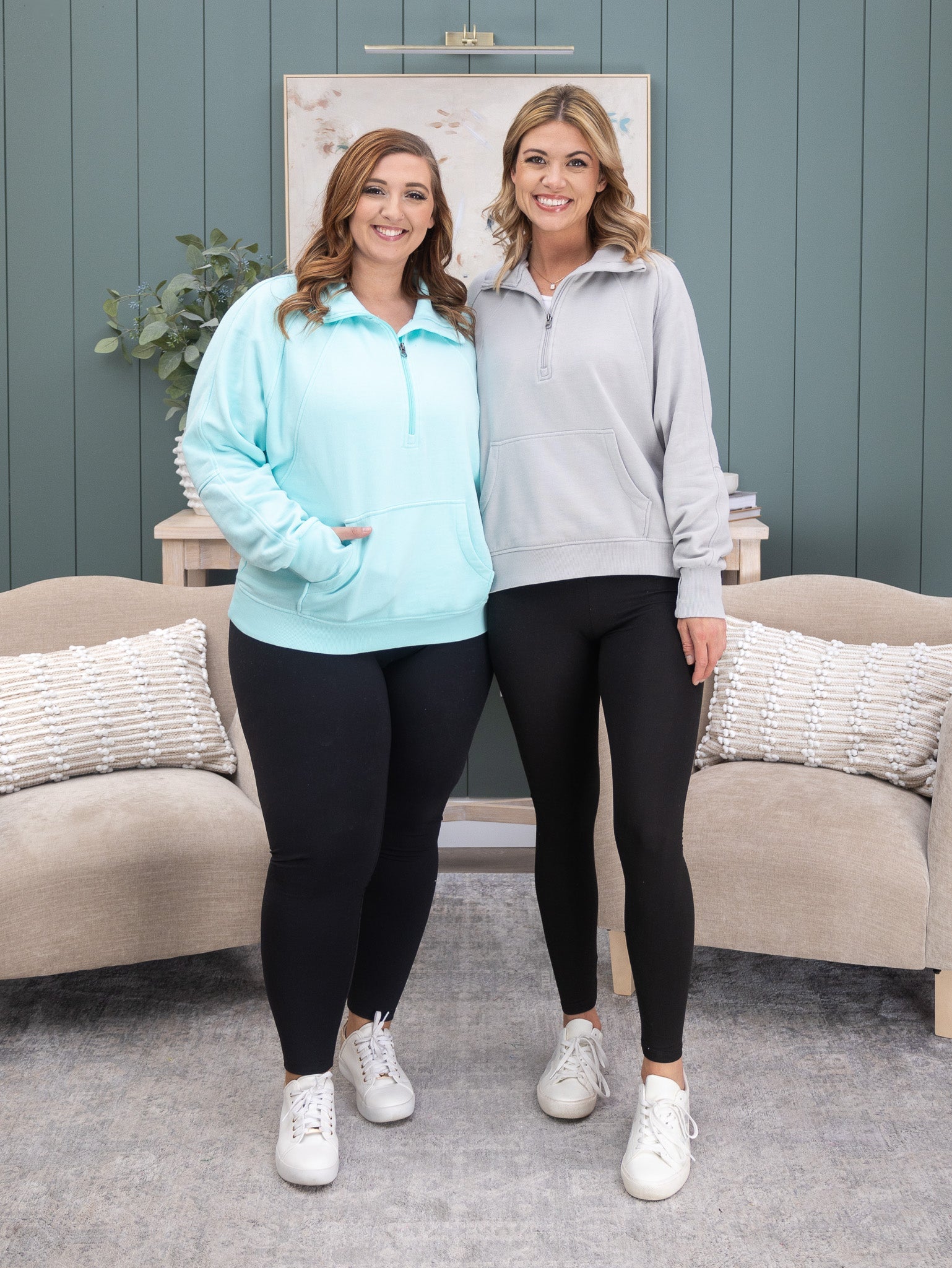 💝Last day promotion! Lived In Funnel Neck Pullover | S - 3XL