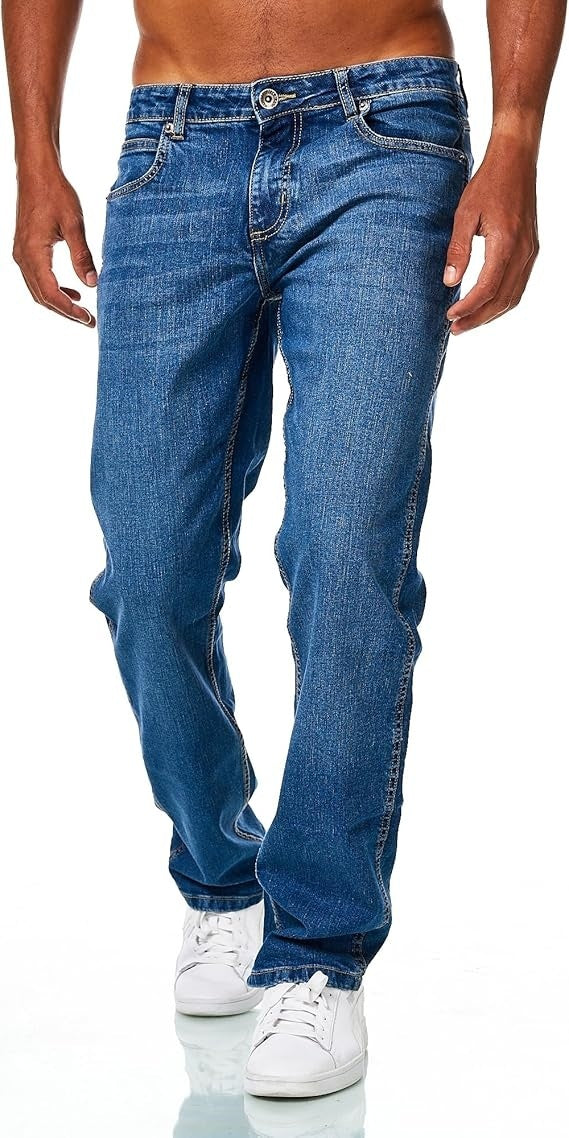 💥10-PACK ONLY $26.9⏰ Men's loose straight jeans - Brands at low prices, only available on our website.