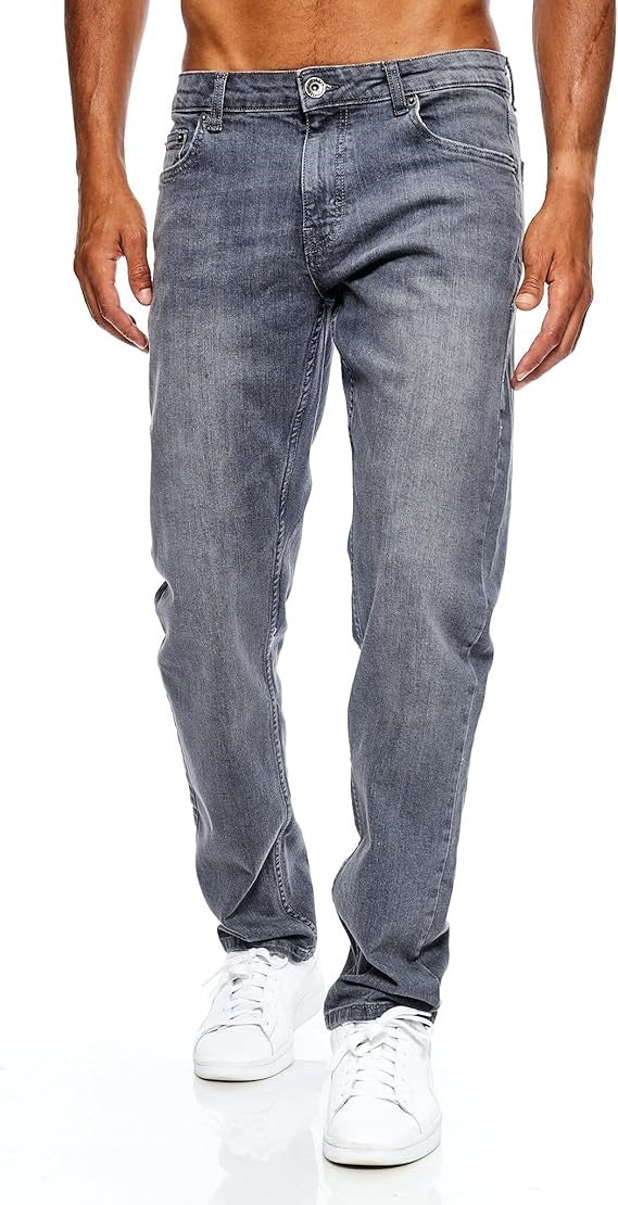 💥10-PACK ONLY $26.9⏰ Men's loose straight jeans - Brands at low prices, only available on our website.