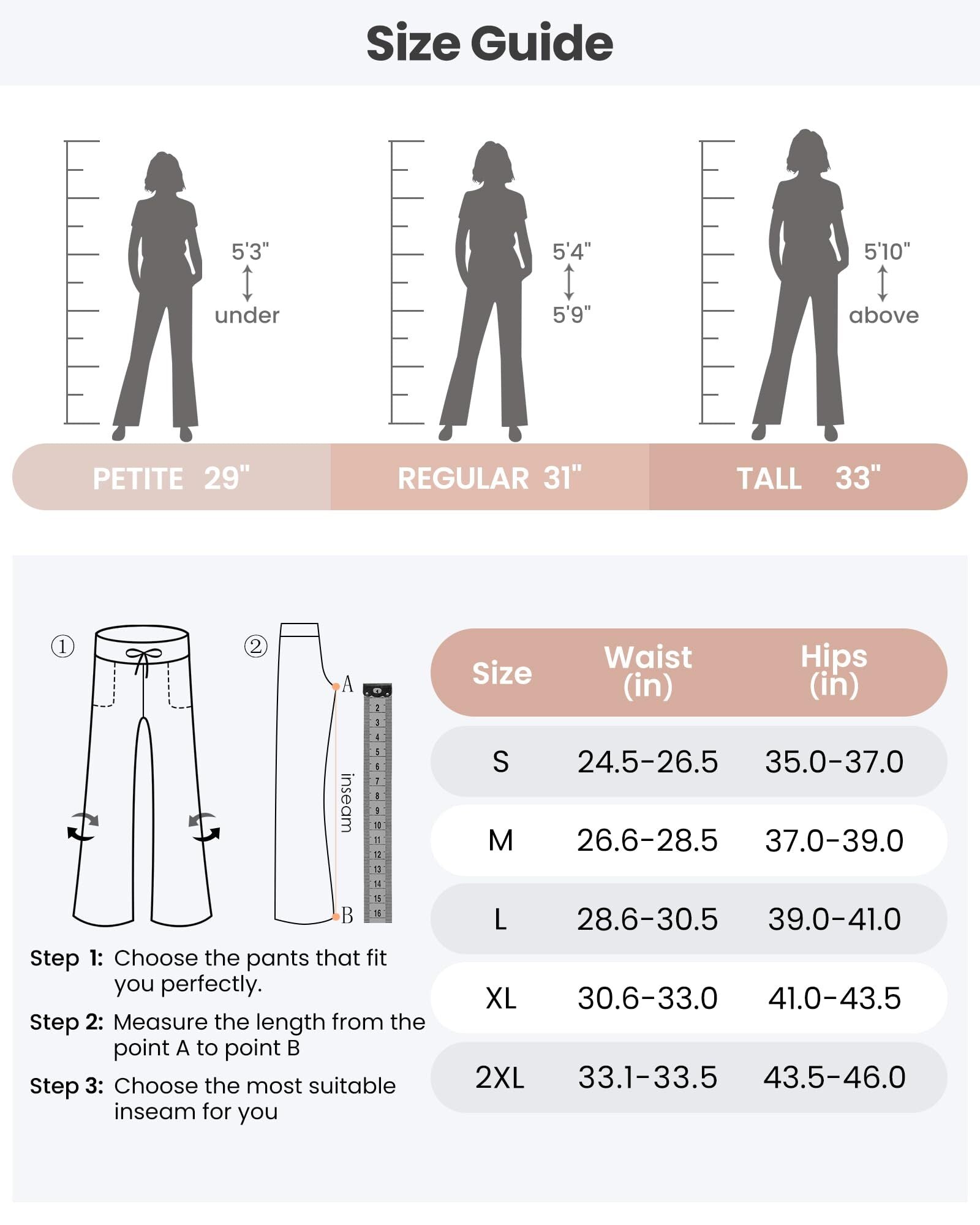 Women's Wide Leg Pants Yoga Pants High Waisted Sports Pants with Pockets Elastic Casual Comfort Pants