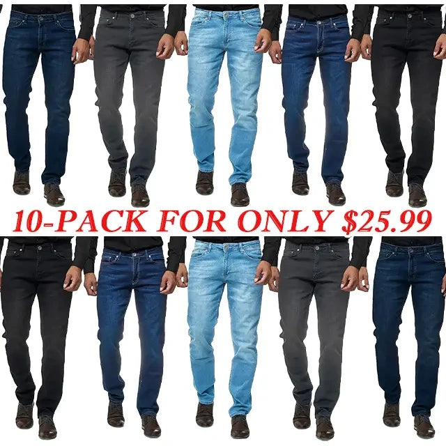Men's loose straight jeans - Brands at low prices, only available on our website.