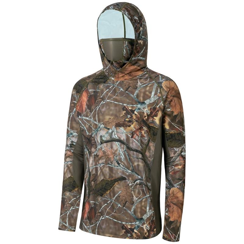 🎁Last Day Promotion 49% OFF🔥UPF 50+  Hunting Shirts with Mask Long Sleeve Camo Fishing Hoodie