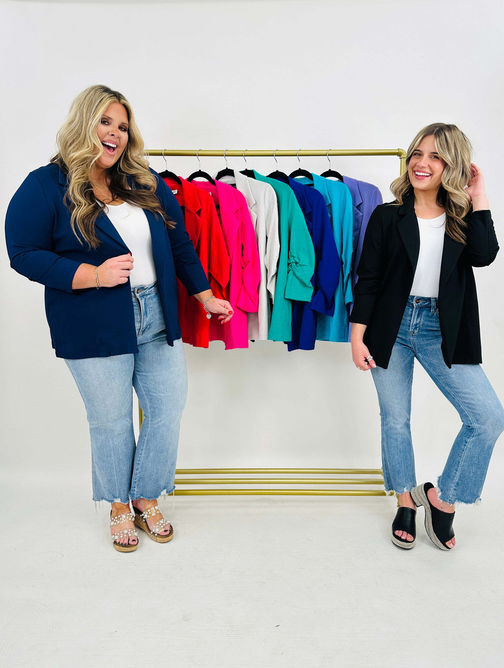 🔥2025 Hot Sale🔥 Boss Lady Magic Blazer- Multiple Colors!