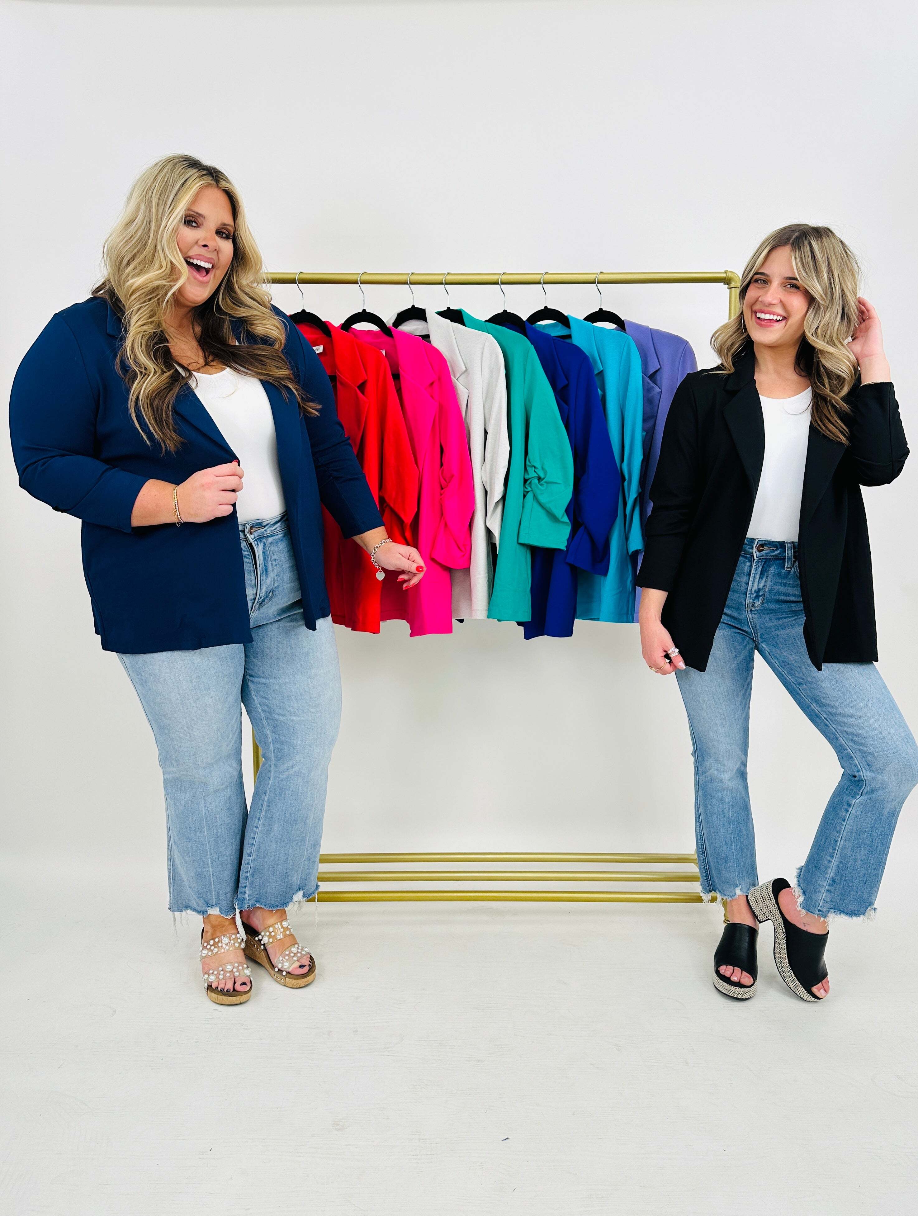 🔥2025 Hot Sale🔥 Boss Lady Magic Blazer- Multiple Colors!