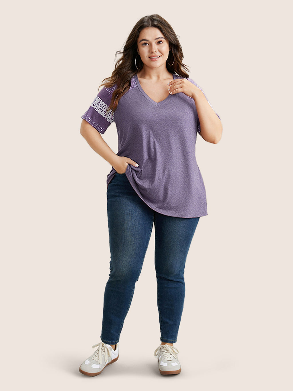 13-pack of Loose-fitting cotton sport T-Shirts with a Variety of Colorblock Prints