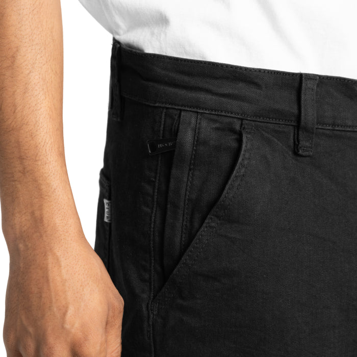 Men's Heavyweight Baggy Fit Denim Cargo Pant