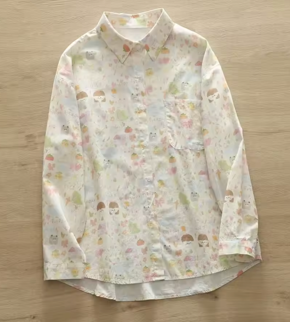 Tersa - Camicia di Cotone Gioiosa