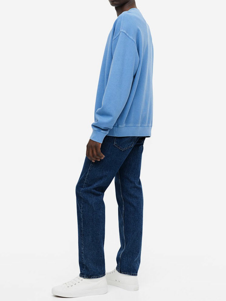 Men's Casual Fashion Multicolor Long Jeans